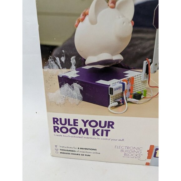 LittleBits RULE YOUR ROOM KIT Education Learning Build Block Open Box Complete - Picture 5 of 10